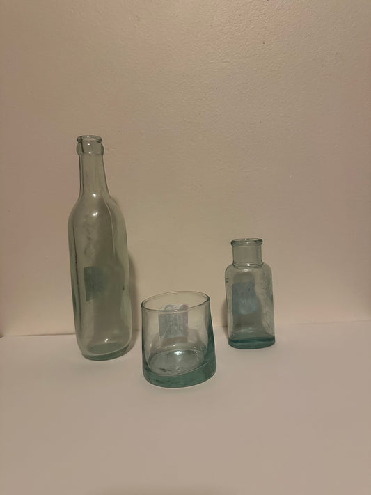 Antique Glass Vases & Bottles