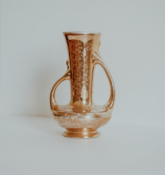 Vintage gold vase