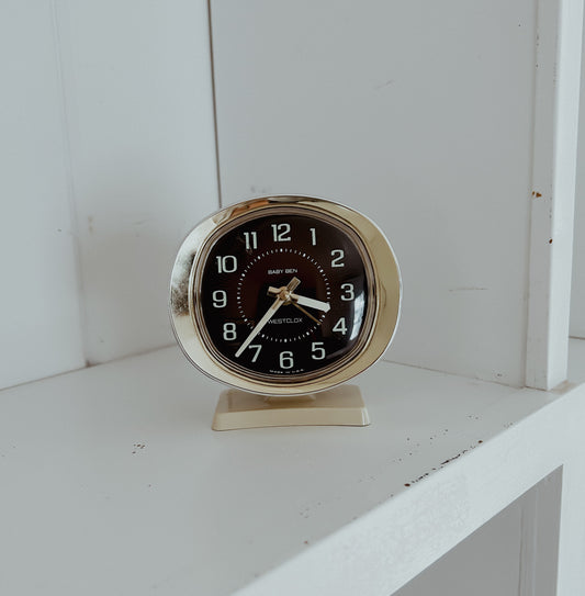 Wesctclox Baby Ben clock